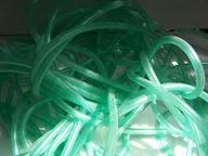 PVC tömlő zöld áttetsző 4x1mm